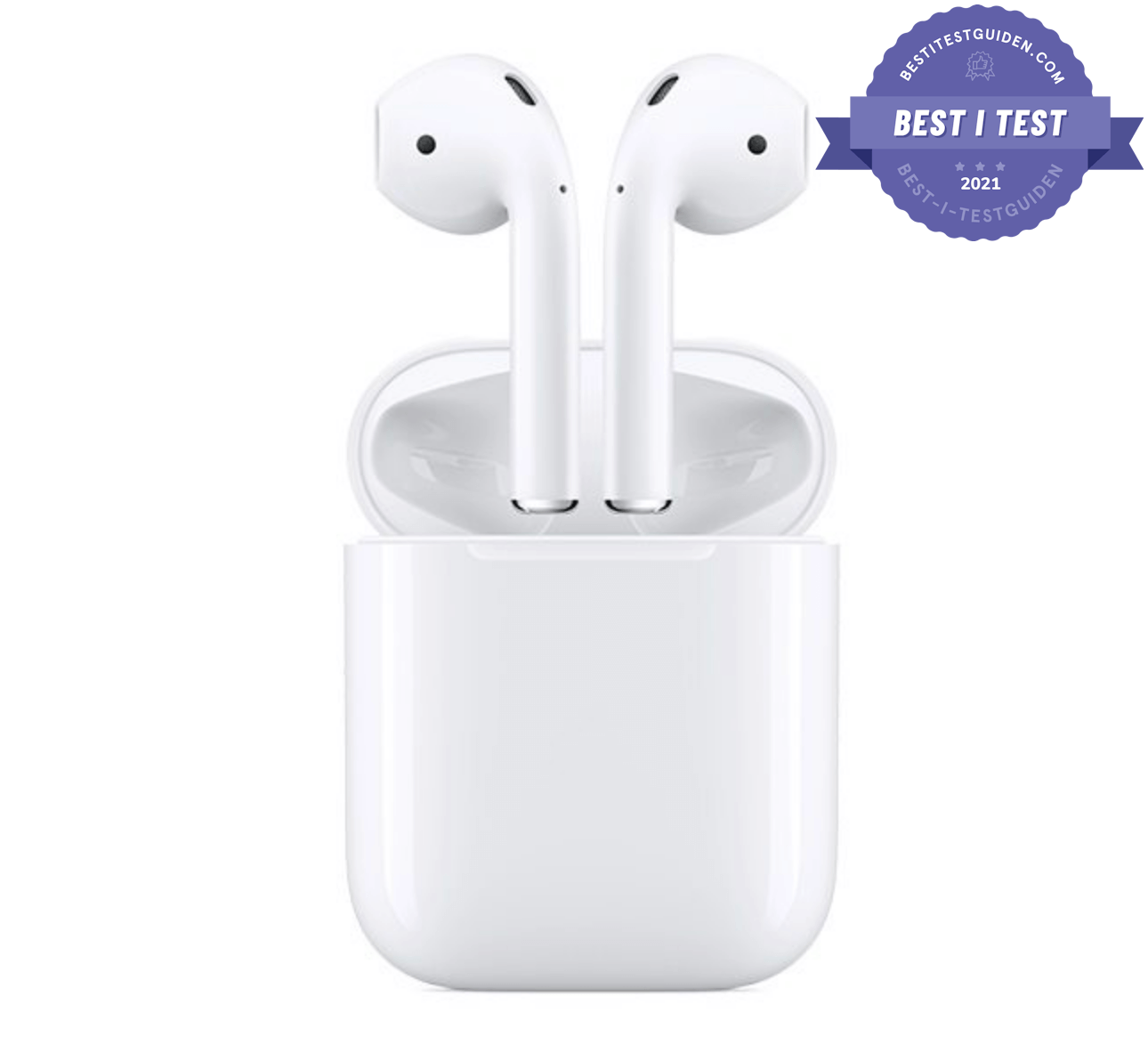 Beste in-ear hodetelefoner akkurat nå – Apples AirPods (2. gen.)