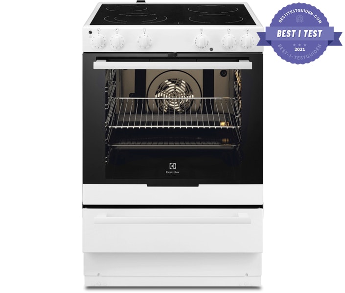 Best i test komfyr – Electrolux EKC6051BOW