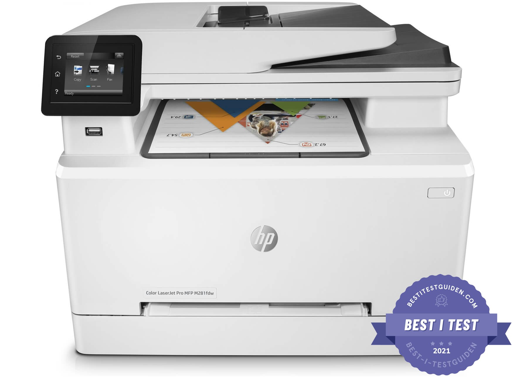 HP Color LaserJet Pro M281fdw - Best i test 2020