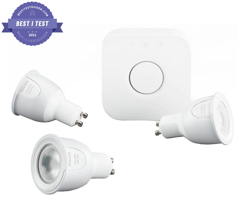 Beste smartlysepærer - Hue Philips-serie