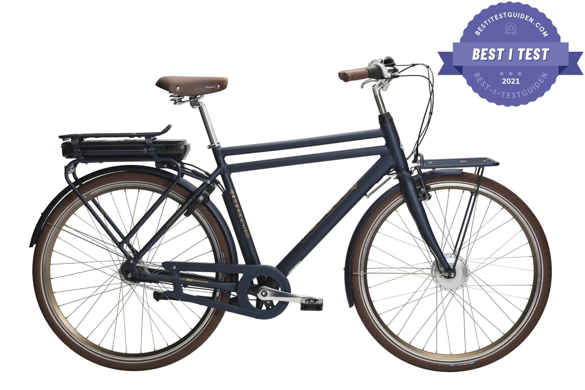 Best i test el-herresykkel – Monark Karl Egoing