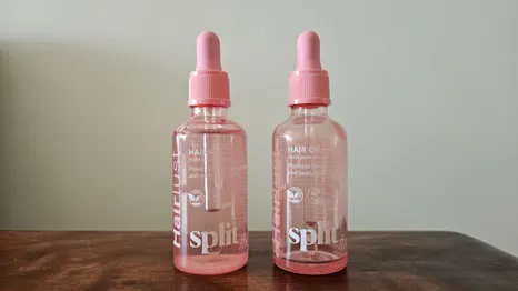 Hairlust Split Fix Hair Oil hårolje best i test 2026, beste hårolje for tørt hår