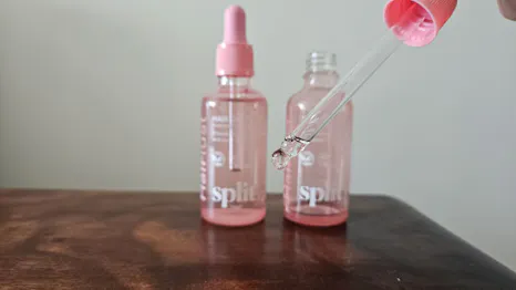 hairlust split fix med bra pipett som gjør doseringen enkel