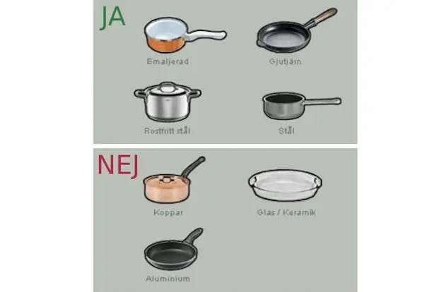 kasseroller til induksjonsplater