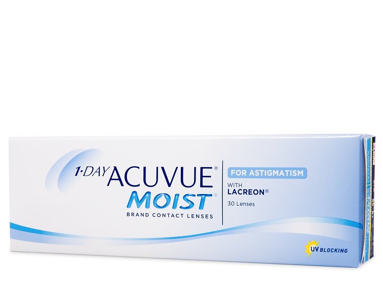 Linser best i test 1-Day Acuvue Moist for Astigmatism (30 stk)