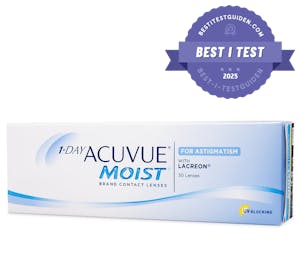 1-Day Acuvue Moist for Astigmatism (30 stk) best i test linser for astigmatisme