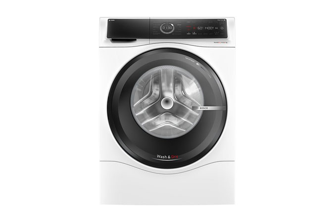 Vaskemaskin med tørketrommel best i test Bosch WNC254A0SN