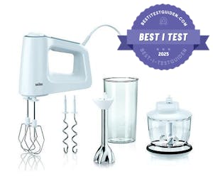 Braun HM3137WH Beste håndmikser med hakker og stavmikser Braun HM3137WH