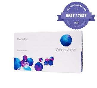 CooperVision Biofinity beste månedslinser