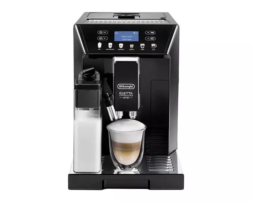 Espressomaskin best i test DeLonghi Eletta ECAM 46.860