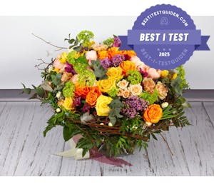 Euroflorist sende blomster,best i test florist,beste florist Euroflorist