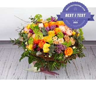 sende blomster,best i test florist,beste florist Euroflorist