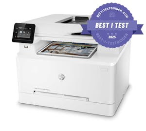 HP Color LaserJet Pro MFP M283fdw best i test laserskriver