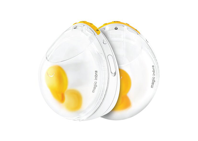 Brystpumpe best i test Medela Magic InBra