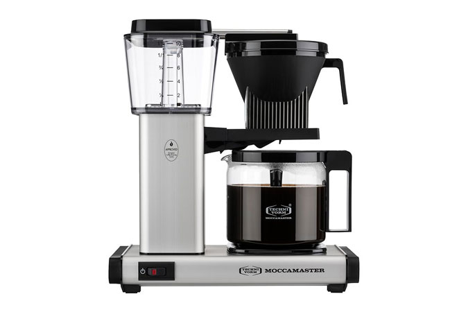 Kaffetrakter best i test Moccamaster One Switch