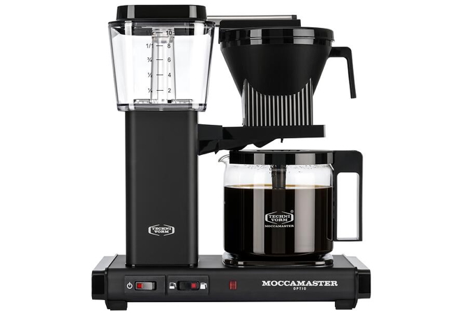 Kaffetrakter best i test Moccamaster Optio